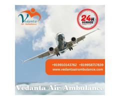 Choose Vedanta Air Ambulance from Patna with Entire Necessary Medical Features